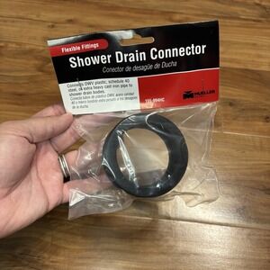 Mueller‎ Global Shower Drain Connector Flexible Fittings Steel Plastic Cast Iron